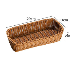 Large classic small storage basket, perfect for organizing household essentials while adding a touch of style to any room.