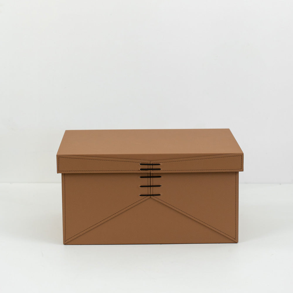Luxury PU leather box with velvet interior, designed for storing jewelry, accessories, and everyday essentials.