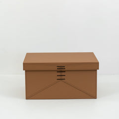 Luxury PU leather box with velvet interior, designed for storing jewelry, accessories, and everyday essentials.
