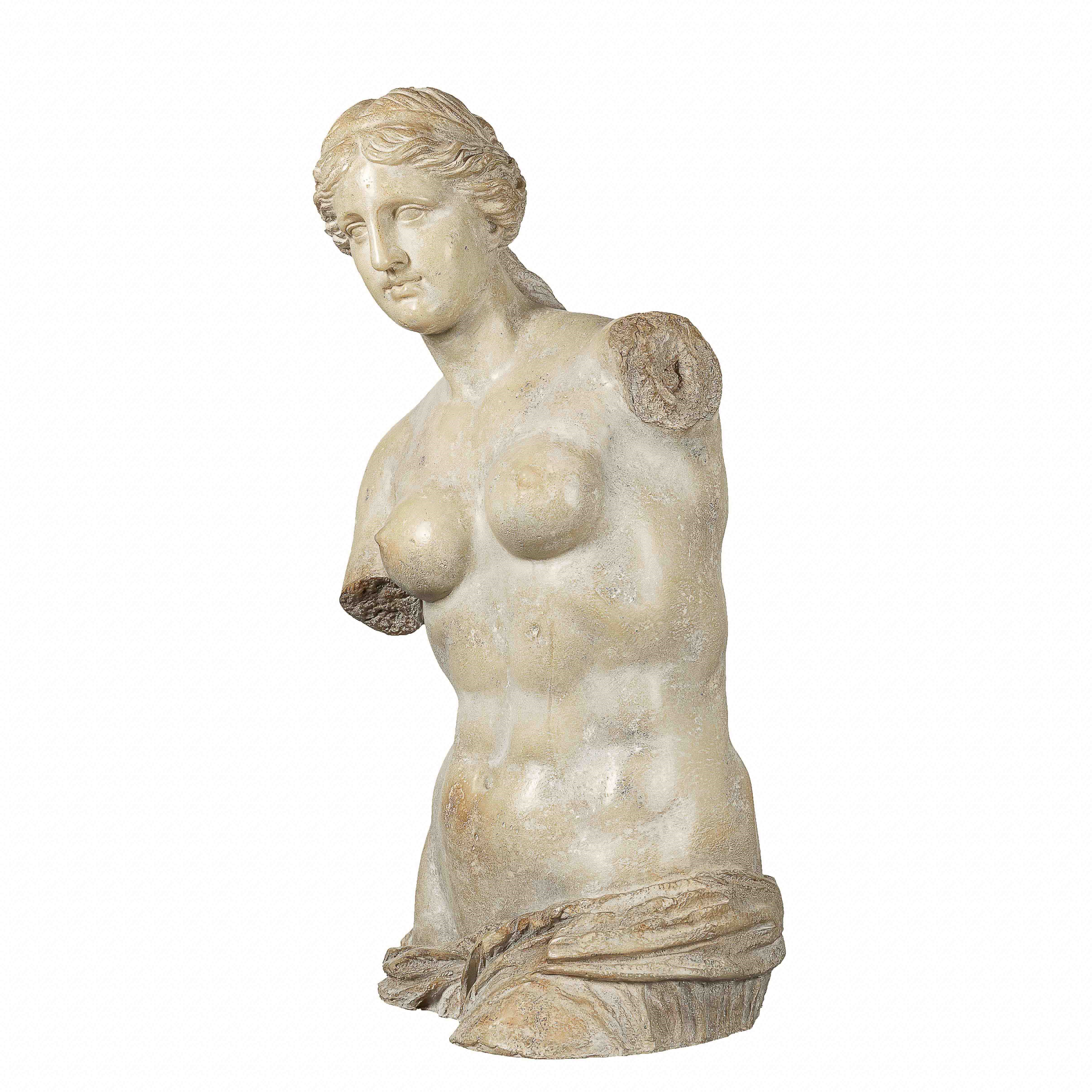 Resin Venus figurine showcasing classical beauty with a contemporary design, ideal for home décor.