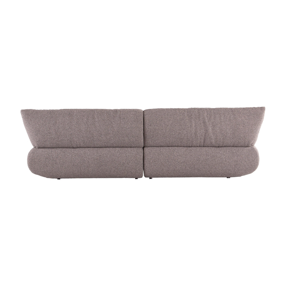 Rysa 3 Seater Sofa with spacious seating, premium cotton and linen upholstery, and cozy high-density sponge for ultimate relaxation.