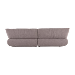Rysa 3 Seater Sofa with spacious seating, premium cotton and linen upholstery, and cozy high-density sponge for ultimate relaxation.
