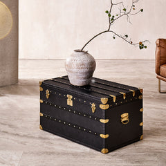 ESLOV LEATHER TRUNK