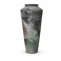 Verdant Patina Vase