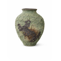 Verdant Patina Vase