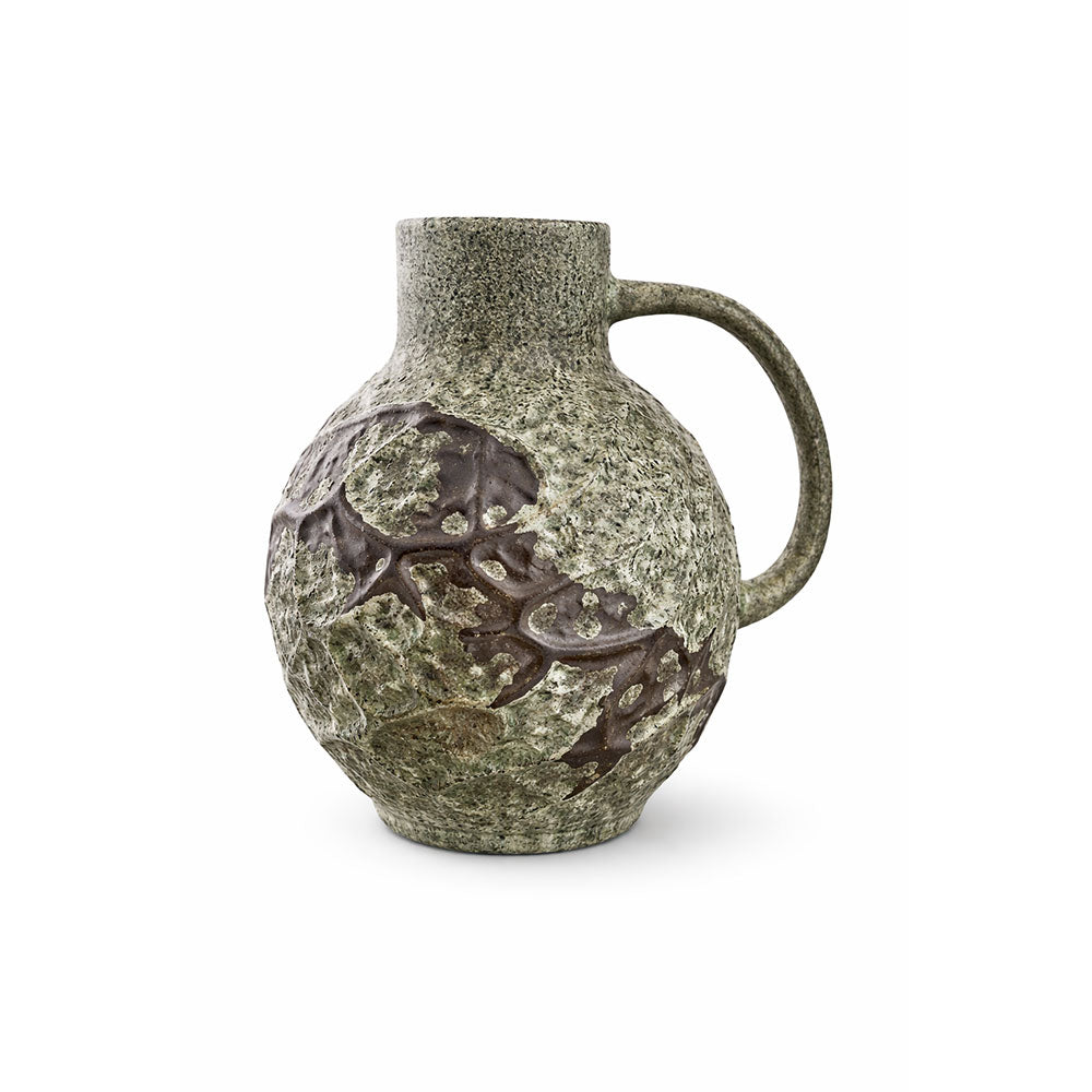 Verdant Patina Vase