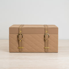Luxury storage chest ideal for jewelry, accessories, keepsakes, and everyday essentials.