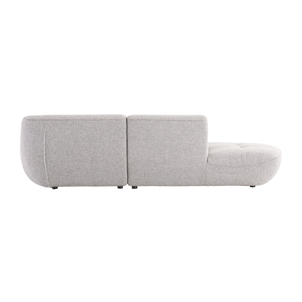 Spacious luxury 3 seater couch with premium cotton and linen fabric, curved modern design, and long-lasting support for contemporary interiors.
