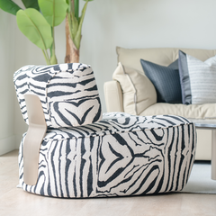 Ryeland Accent Chair staged beautifully next to a couch