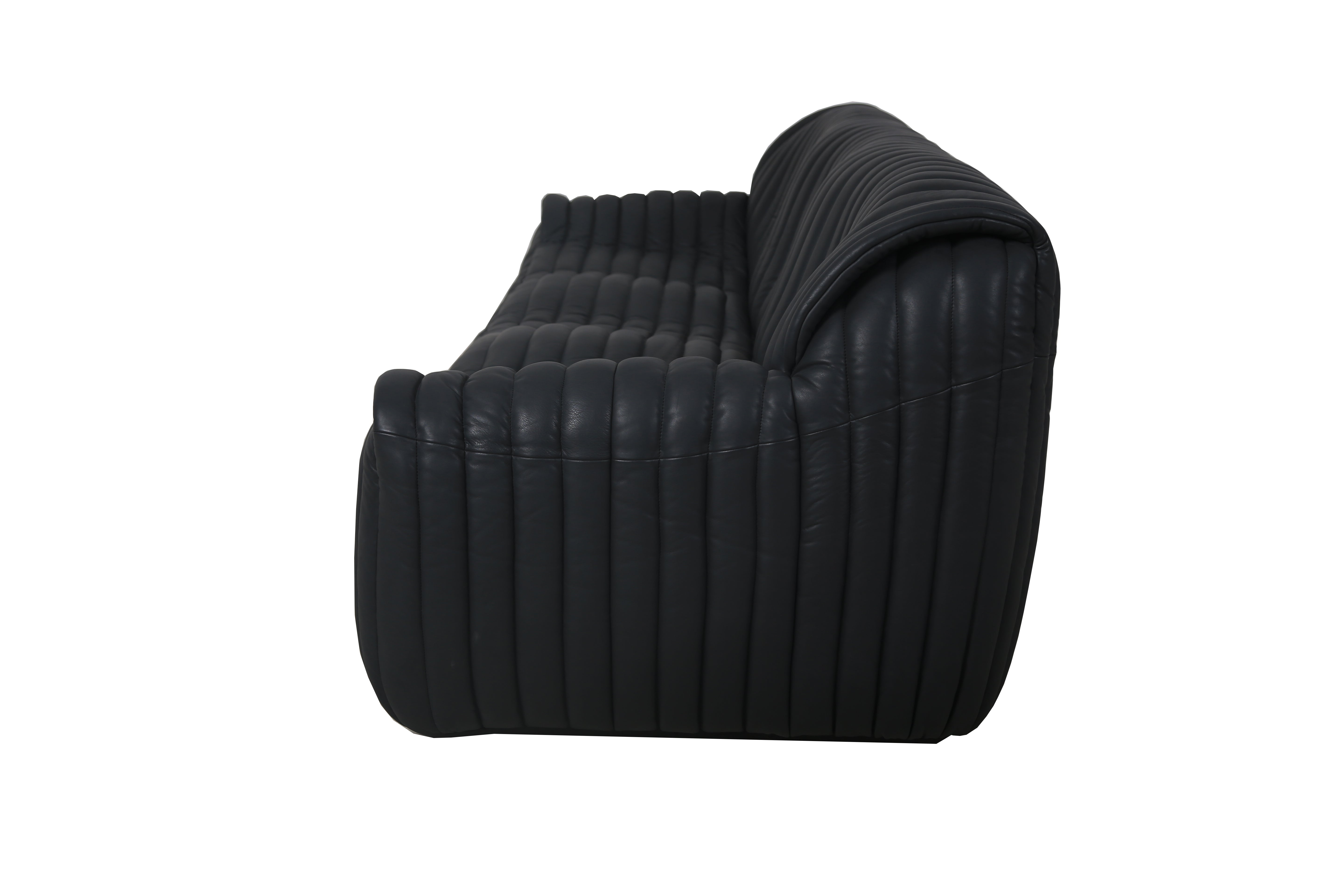 Erfurt 3 seater Sofa - Black