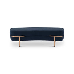 Vero Bench Polyester Brushed Brass