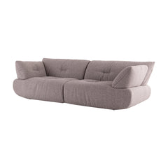 Rysa 3 Seater Sofa Fabric Sofa Soft Round Feet 