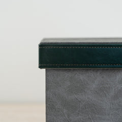 Functional yet stylish storage box for everyday home or office essentials.