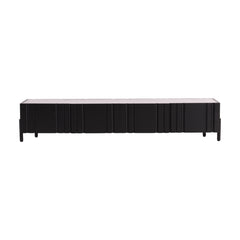 Taza TV Unit Modern Carbon Steel Feet