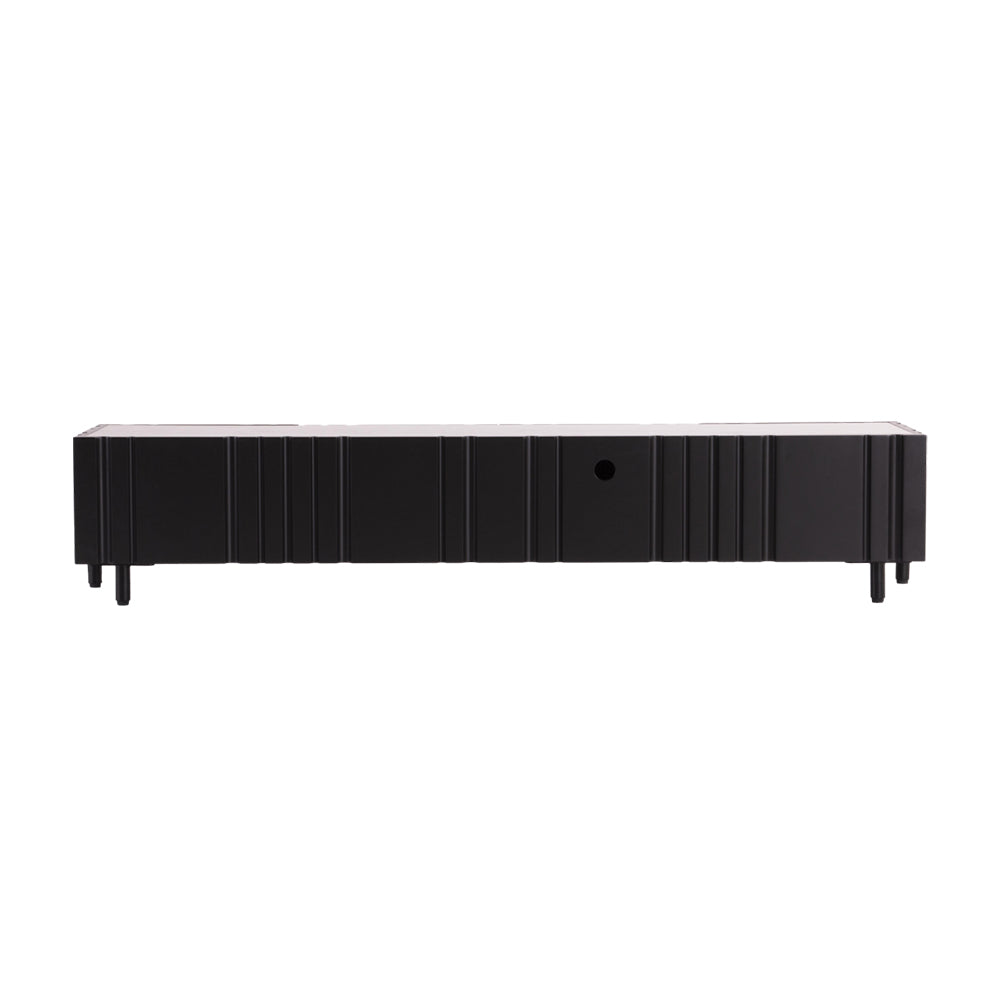 Taza TV Unit Modern Carbon Steel Feet