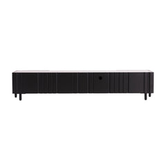 Taza TV Unit Modern Carbon Steel Feet