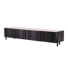 Taza TV Unit Modern Carbon Steel Feet