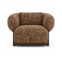 Tilly Armchair in red with a modern design for contemporary living spaces