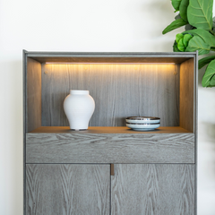 Dozza Wine Cabinet With Light