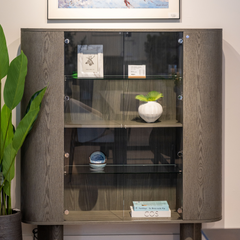 Erice Wine Cabinet With Light