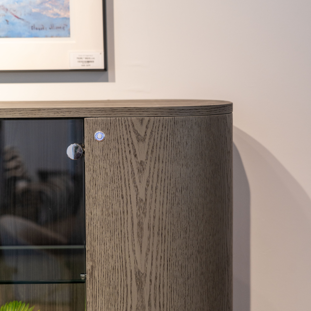 Erice Wine Cabinet With Light