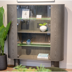 Erice Wine Cabinet With Light