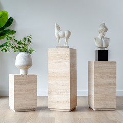 Travertine Plinth