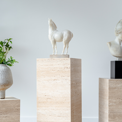 Travertine Plinth