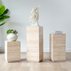 Travertine Plinth