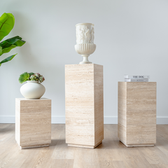 Travertine Plinth