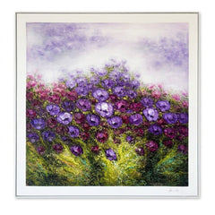 Purple Flower- Oil Painting