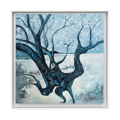 Standing In Baron Silence - Oil Paiting