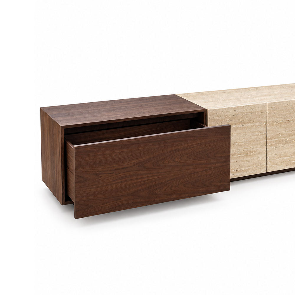 Scilla Travertine TV Unit