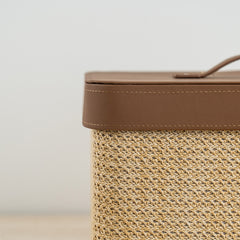 Decorative storage chest ideal for jewelry, accessories, documents, or keepsakes.