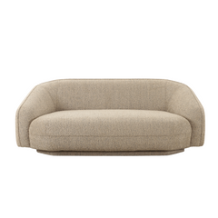 Aero fabric 2 seater couch, 190cm modern loveseat for contemporary apartments