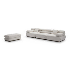 Anders premium 3-seater sofa with cozy plush seating, modern minimalist silhouette, and high-quality polyester upholstery for contemporary interiors.