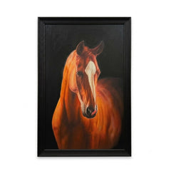 Brown Horse - Oil Painting
