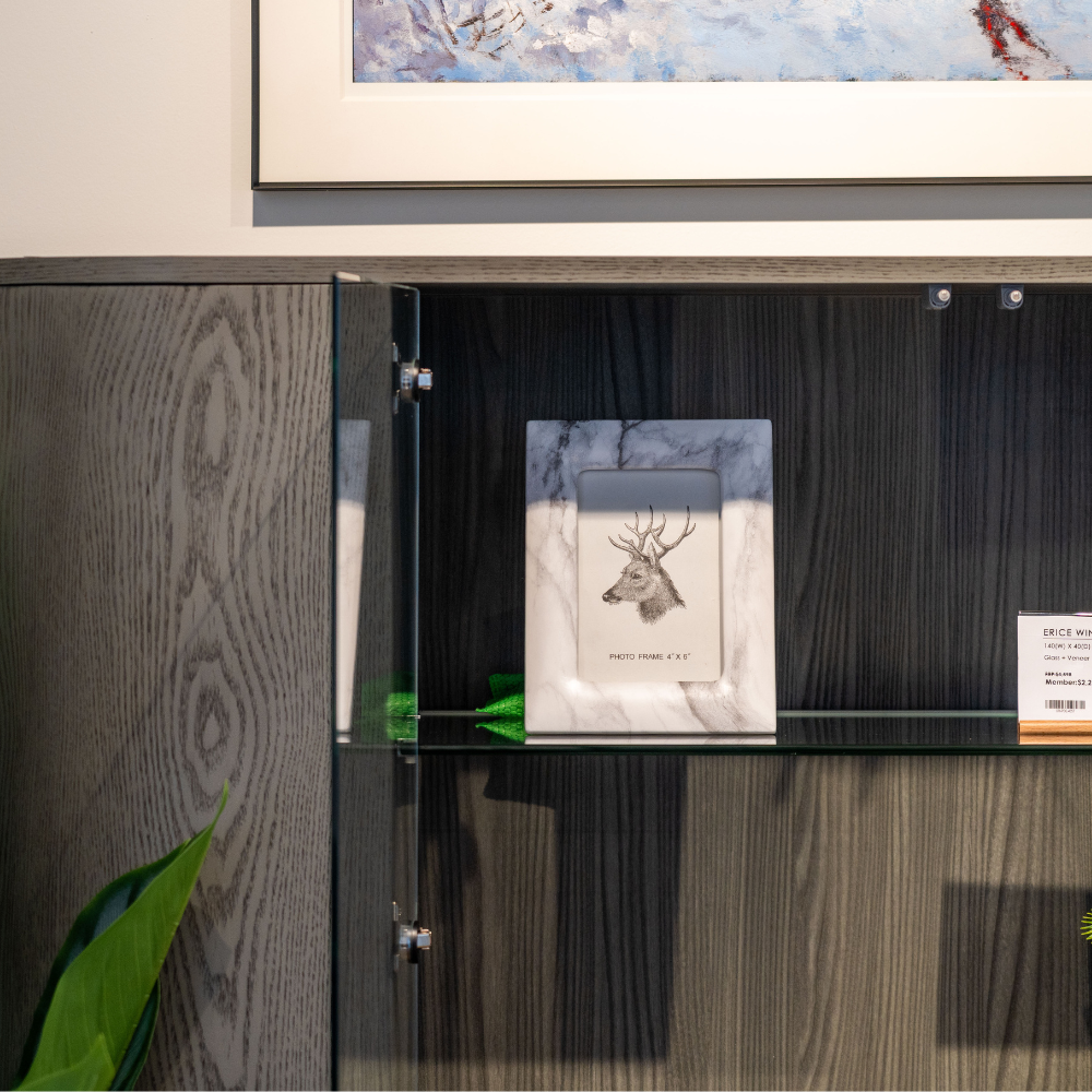 Compact and stylish wine storage solution with modern appeal.