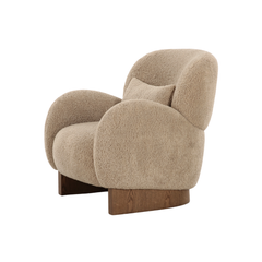 Minimalist Espoo armchair with clean contemporary lines