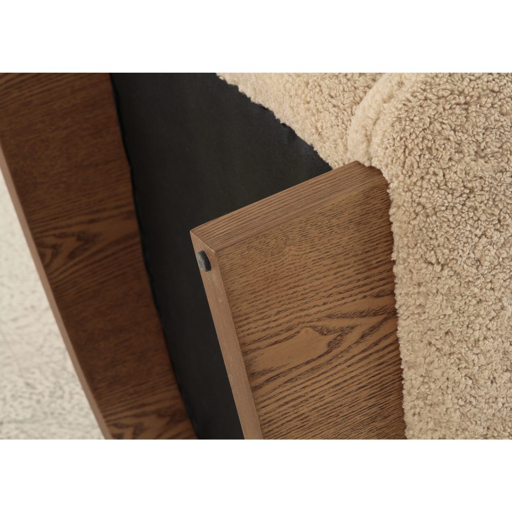 Espoo armchair styled as modern home décor