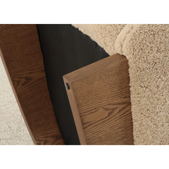 Espoo armchair styled as modern home décor