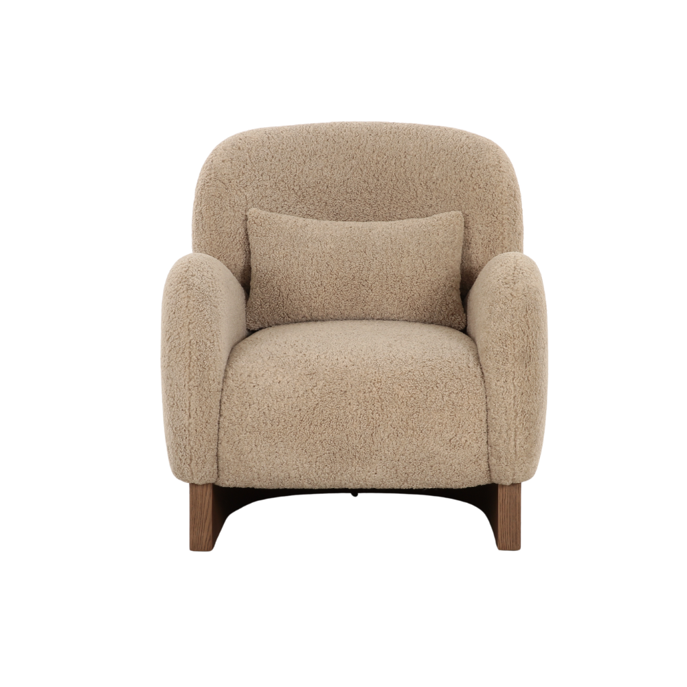 Espoo armchair styled in a modern living room