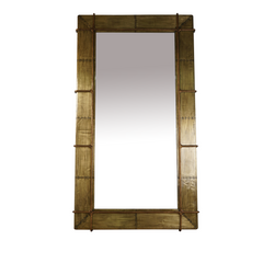 Gold Brick Mirror