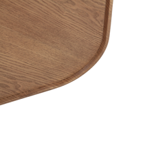 Compact Hanko side table with slim base for small spaces