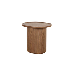 Minimalist Hanko side table featuring a slim base design
