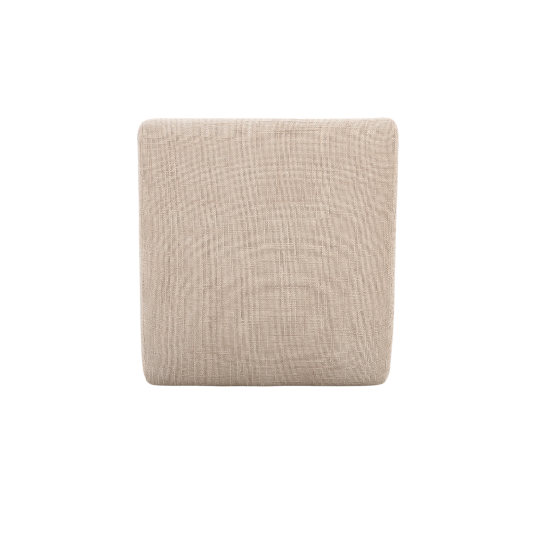 Comfortable fabric armchair, Jaya accent chair with contemporary style