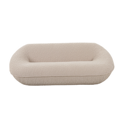 Modern 2-seater fabric sofa with plush cushioning and durable construction for everyday comfort.