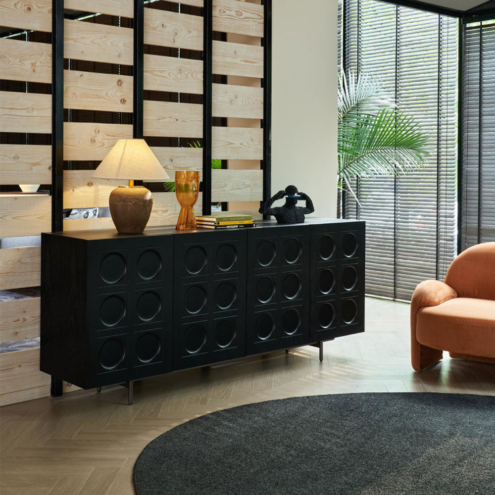 Norr modern sideboard complementing minimalist interior décor