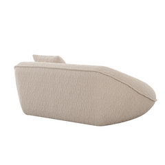 Umea small living room sofa with smooth curves, modern design, and comfortable cushioning