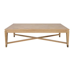 Modern Sol Coffee Table featuring a natural wood finish